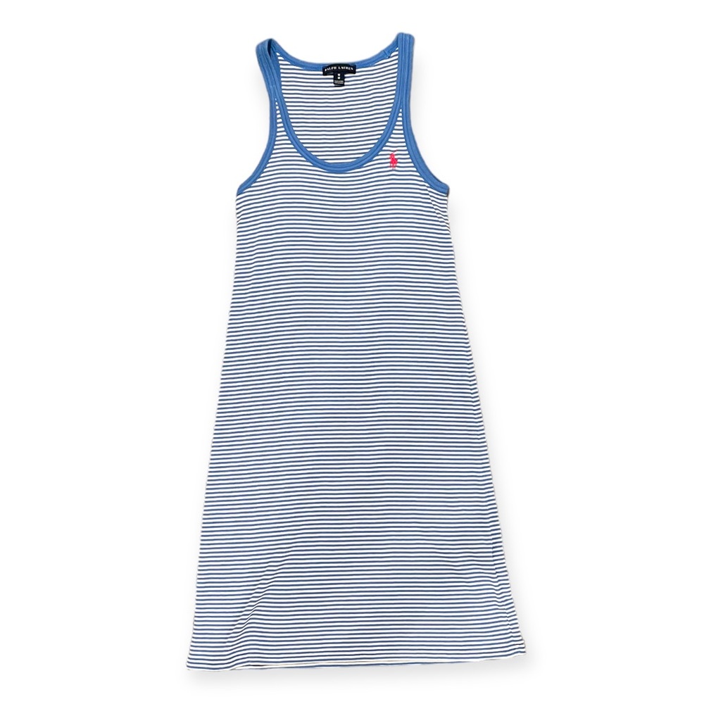 Ralph Lauren horizontal stripe dress